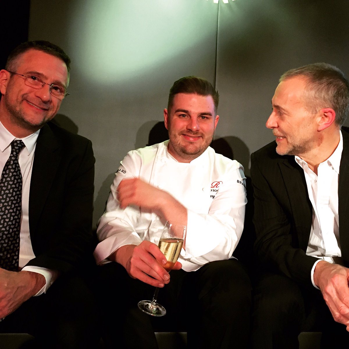 RouxScholarship's tweet photo. Watch ITV Reg News 6 tonight @harryguychef #Roux2016 win @ITVLaurenHall @michelrouxjr @ChefAlainRoux @MartinHadden https://t.co/W1PTCDt9d6