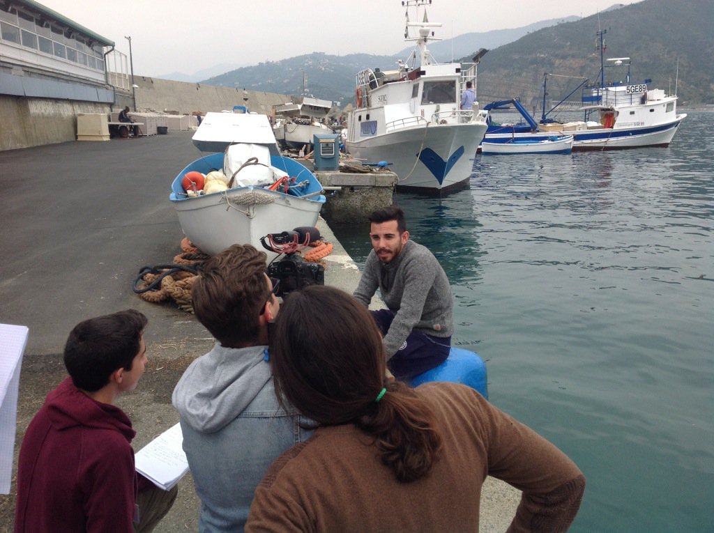 Per conoscere il lavoro dei pescatori ... al porto di Sestri Levante
