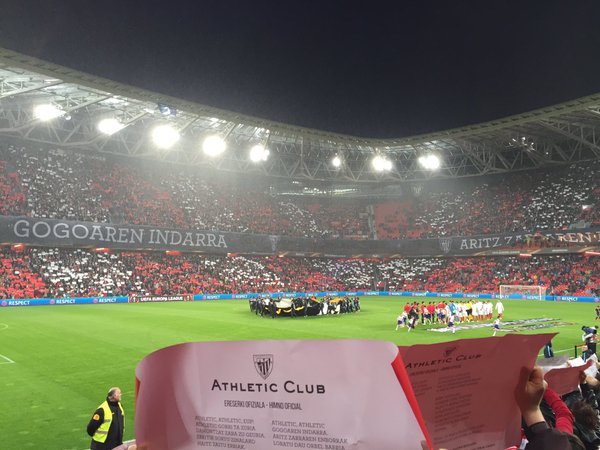 Las_Gradas's tweet image. Ath. Bilbao - Sevilla 7.4.16