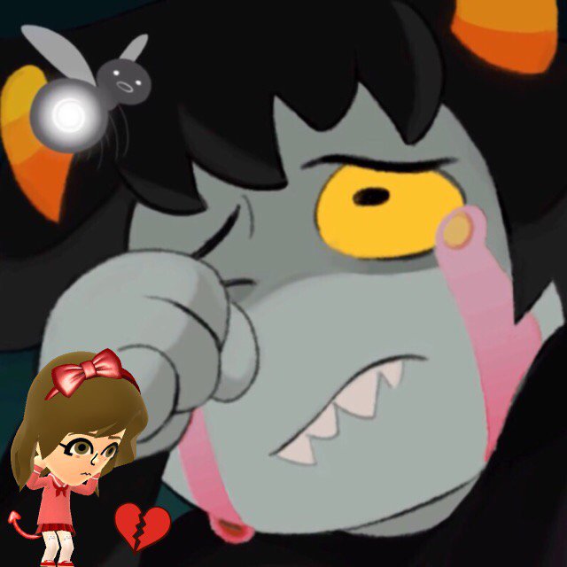 creamtendo's tweet photo. #Miitomo #MiitomoStyle My heart can't take this pain #homestuck #karkat #HomestuckProblems https://t.co/R2oEKCHM7R https://t.co/pzbIlazt3w