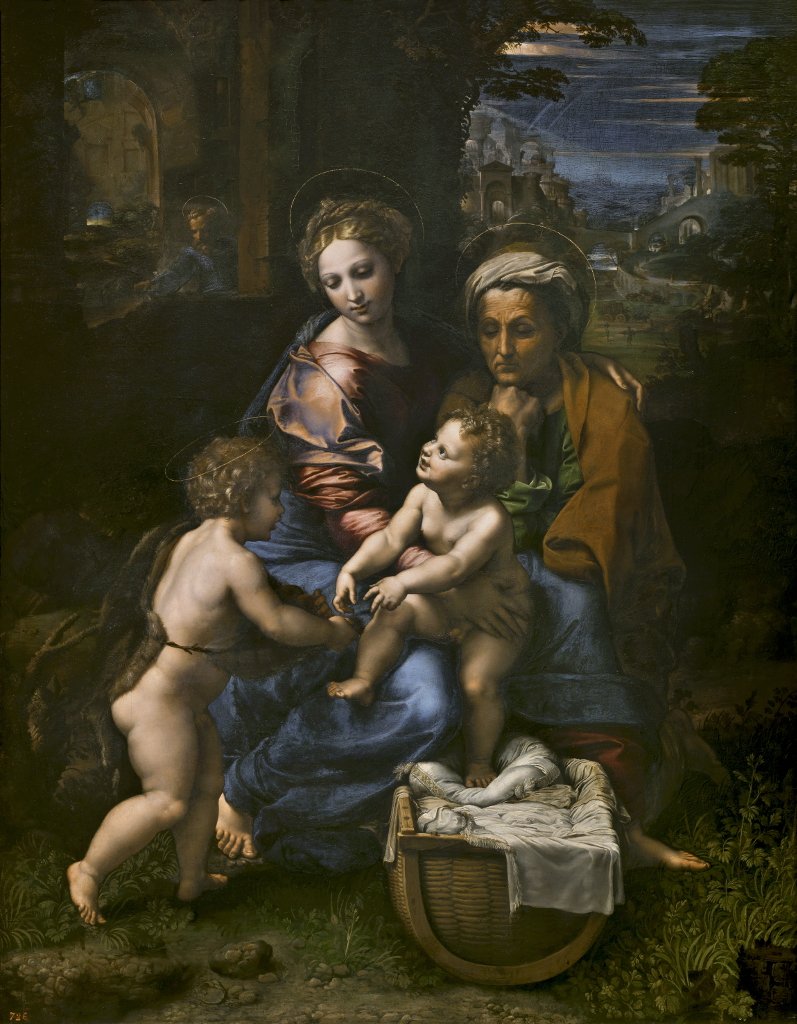 Para #FelipeIV la joya de su colección era la “Sagrada Familia” de #Rafael y #GiulioRomano, llamada “la Perla”