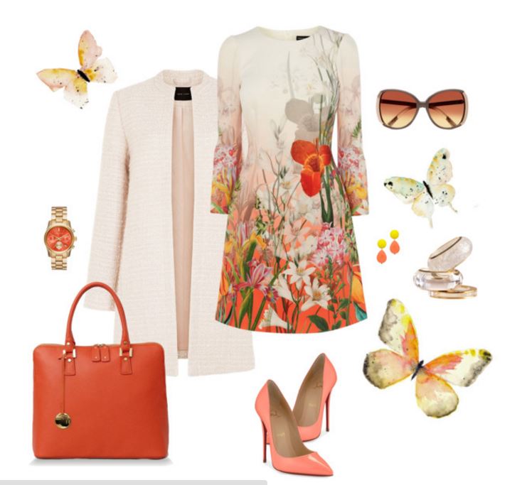 We are obsessed with this ensemble..! <a href="/ellavalentine_/">Ella Valentine</a> 
polyv.re/1Mjudpk #IsabelBag #Spring #Floral #Fresh