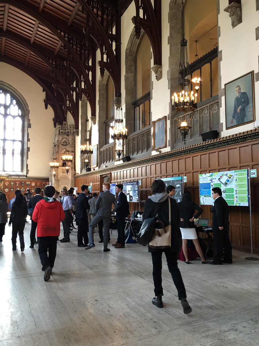 OntarioResearch's tweet photo. Thanks for having us @uoftengineering - very cool undergrad research happening on campus. #praxisII #onpse https://t.co/ERG0I5h6YR