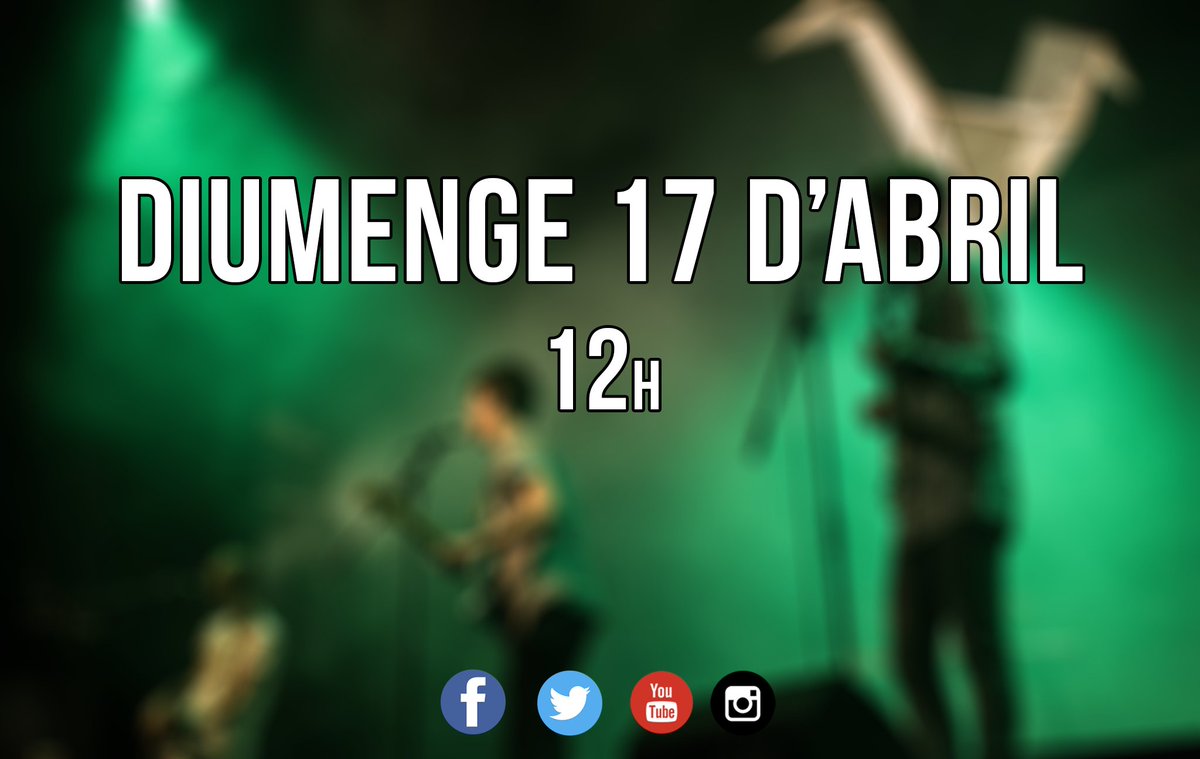 Aquest diumege molt atents al nostre canal de <a href="/YouTube/">YouTube</a>!