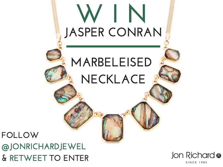 jonrichardjewel's tweet image. For a chance to #WIN a beautiful Jasper Conran necklace simply RETWEET &amp;amp; FOLLOW @JonRichardJewel! #Competition