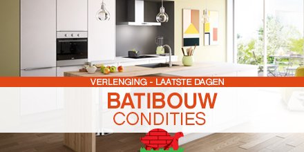 Laatste kans om te genieten van onze verlengde Batibouw-condities. ow.ly/102eN9