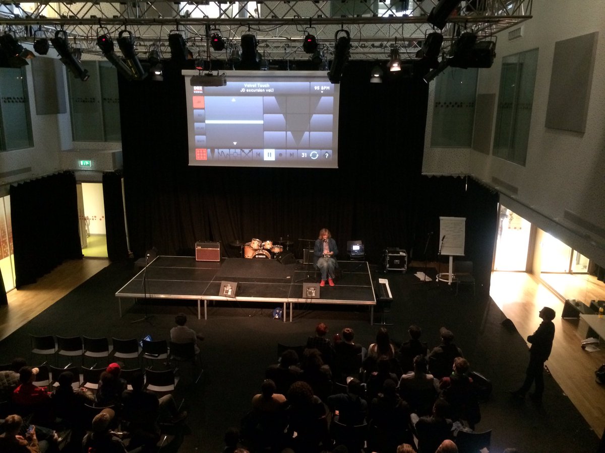 weare_spotlight's tweet photo. @NinjaJamm demo from a phone @weare_spotlight @ninjatune @how2makealiving #how2makealiving https://t.co/sYPdPZxDJW