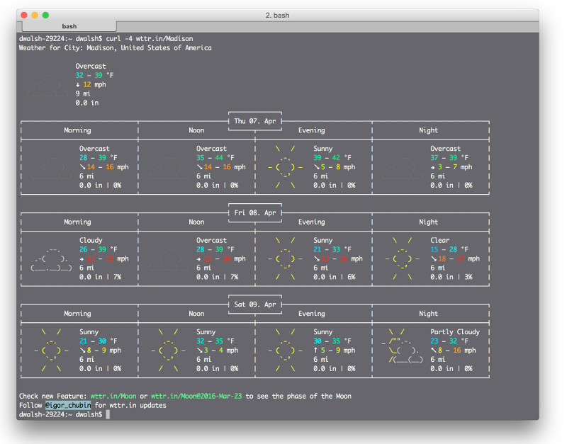 davidwalshblog's tweet photo. Get Weather from Command Line
https://t.co/czFSz7JPg0 https://t.co/bjUI7kVaD6