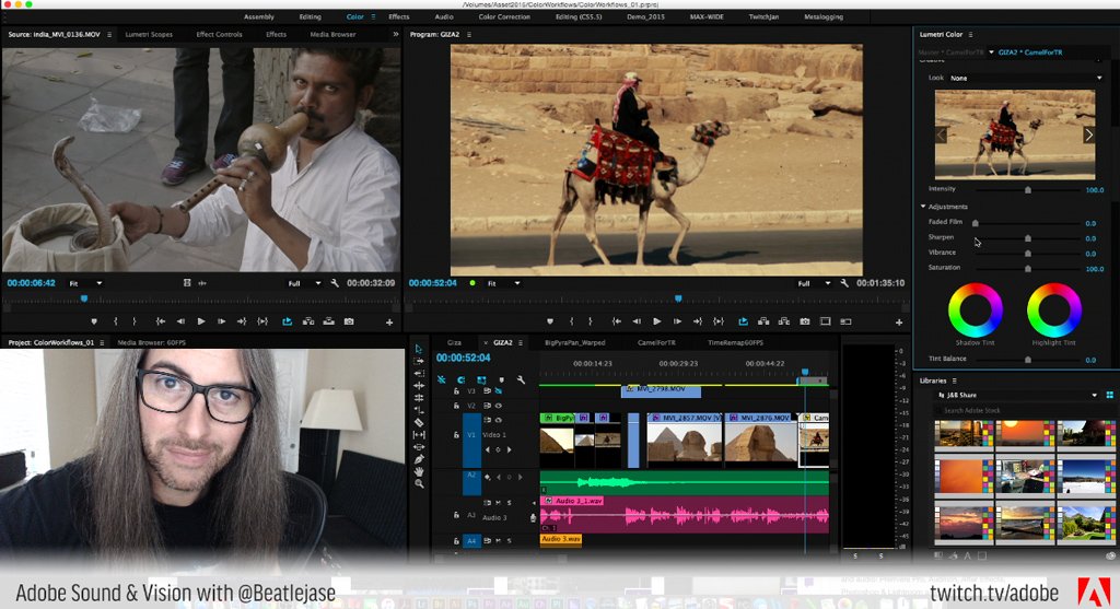 Beatlejase's tweet photo. Join me LIVE in 30 minutes | https://t.co/kCWj7sOvdy #TimeRemapping #SlowMotion #Color #Audio in #PremierePro https://t.co/MO2hvGCPbR