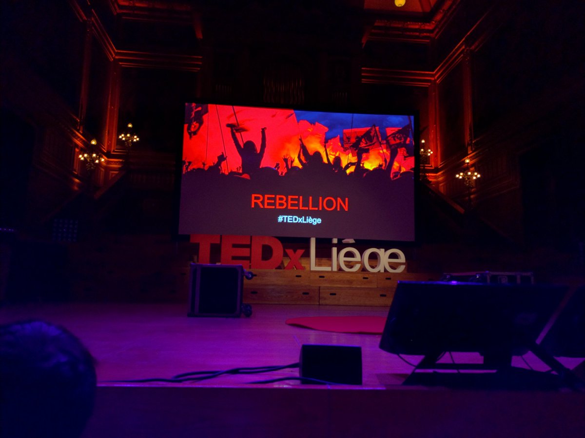 Rébellion #TEDxLiege !
