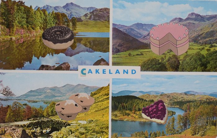 MarkLeckey's tweet photo. My Secret Postcard at the RCA https://t.co/dCpvj3klw8