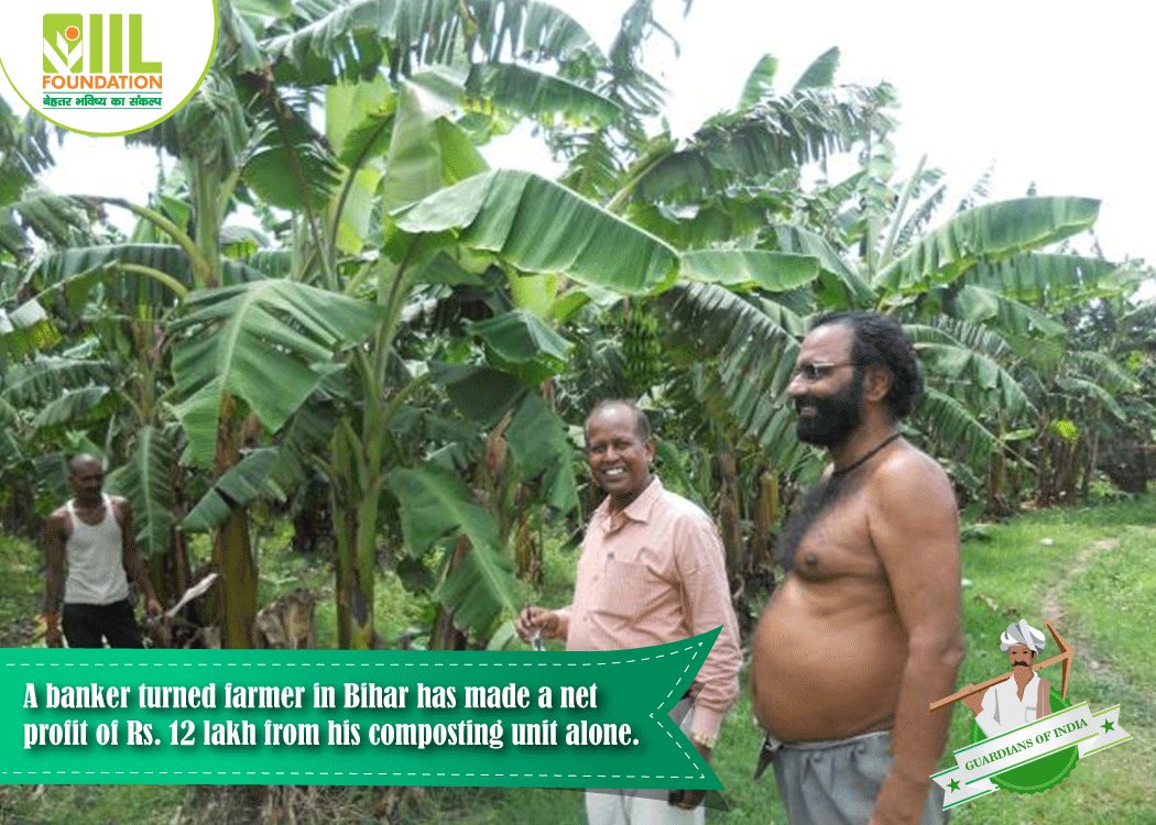 IIL_Foundation's tweet image. A banker turned farmer to serve his fields. #GuardiansOfIndia 

Read the full story here: thehindu.com/sci-tech/agric…