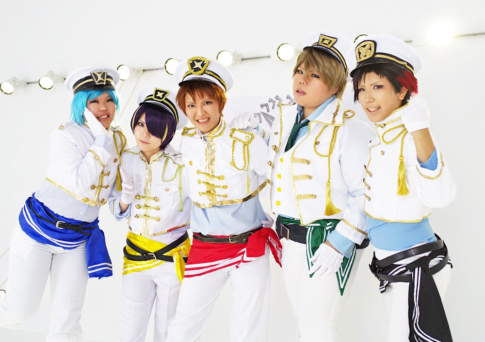 なおたん コスプレ あんさんぶるスターズ あんスタ 流星隊 海軍衣装 15 11 23 撮影 マオさん この衣装もせっかく作ったのでもう1回くらいできたらいいな T Co 2mhkqzorwl