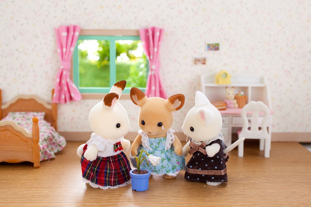 SylvanianUK's tweet image. "Don't cry, little one, remember that sad moments are like seeds, from every tear or frown, grows a hundred smiles"