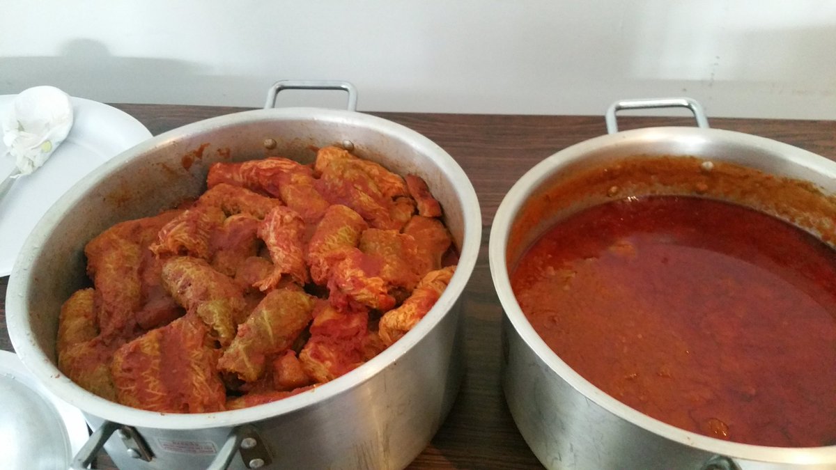 MASocialWork's tweet photo. Fabulous food at #InternationalRomaDay @DAllen110 https://t.co/feF70wLWJW