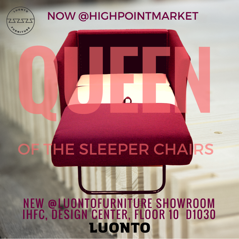 LuontoFurniture's tweet photo. #Queen of the sleeper chairs #hpmkt We're @ihfc floor10,D-1030.#hpmkt #scandinaviandesign #sofa #chair #sleeperchair https://t.co/J9hlx6yz1A