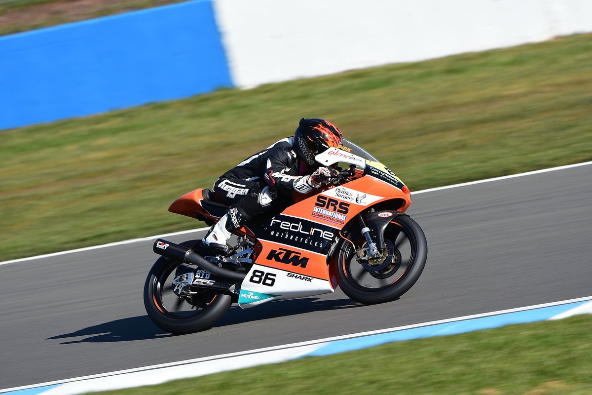 OfficialBSB's tweet photo. .@Charlie_Nesbitt topped the opening @helperformance Motostar Moto3 GP &amp; ADAC NEC session https://t.co/JbQtBqUPBz