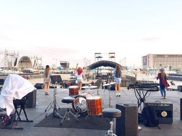 impact_updates's tweet photo. 4th impact doing soundcheck  for tomorrow's gig at paradise music festival :)
#4thImpactOnParadiseIMF https://t.co/fWbsx6mfSr
