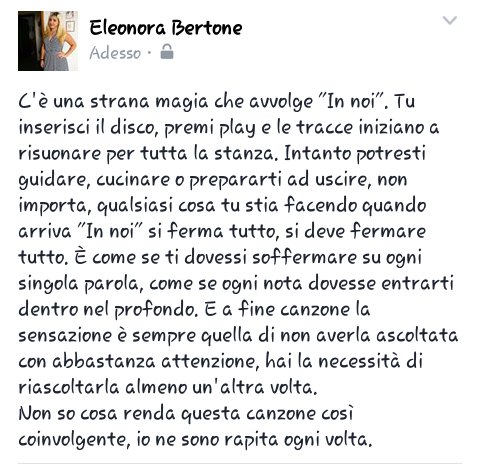 Eleonora__b's tweet photo. @zeroassoluto @MatteoZero @DeGasperiThomas Non ci stava tutto in un tweet. #innoi #dimeedite #amoquestacanzone https://t.co/X6iXthkhn0