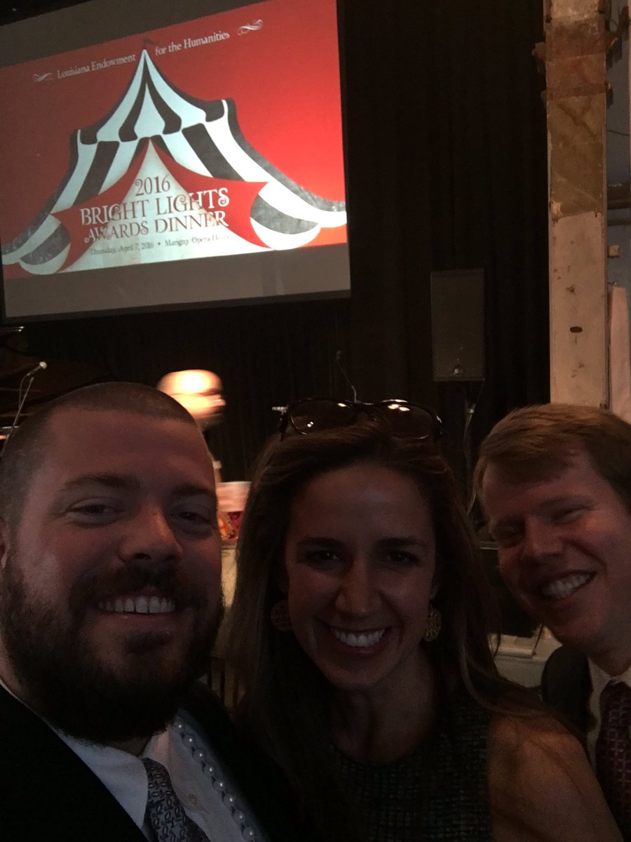 At the LEH awards receiving Documentary of the Year! #louisianaendowmentforthehumanities #shapeofshreveport