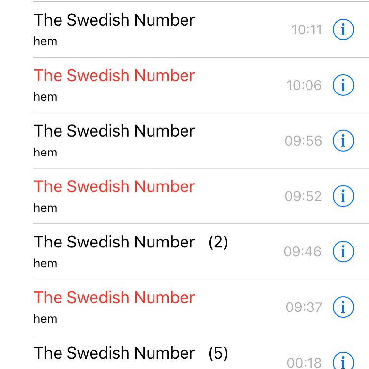 jmossberg's tweet photo. Instead of having friends.... #theswedishnumber https://t.co/MMDl938pcu