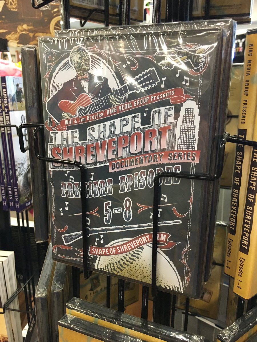 DVDs for #shapeofshreveport are on sale now at King Hardware on Line Ave.