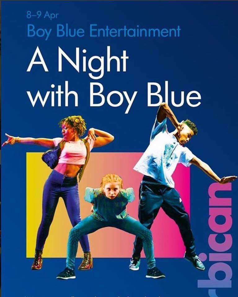 @BoyBlueEnt Presents A Night With Boy Blue tonight and tomorrow! Tickets 
barbican.org.uk/theatre/event-…