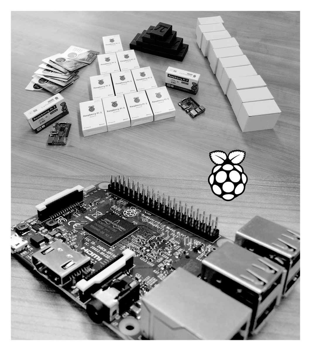 nvr_dll's tweet photo. Het zijn geen popsterren of snelle wagens, maar we worden er net zo enthousiast en wild van! #RaspberryPi #awesome https://t.co/fvsFYSeXk6