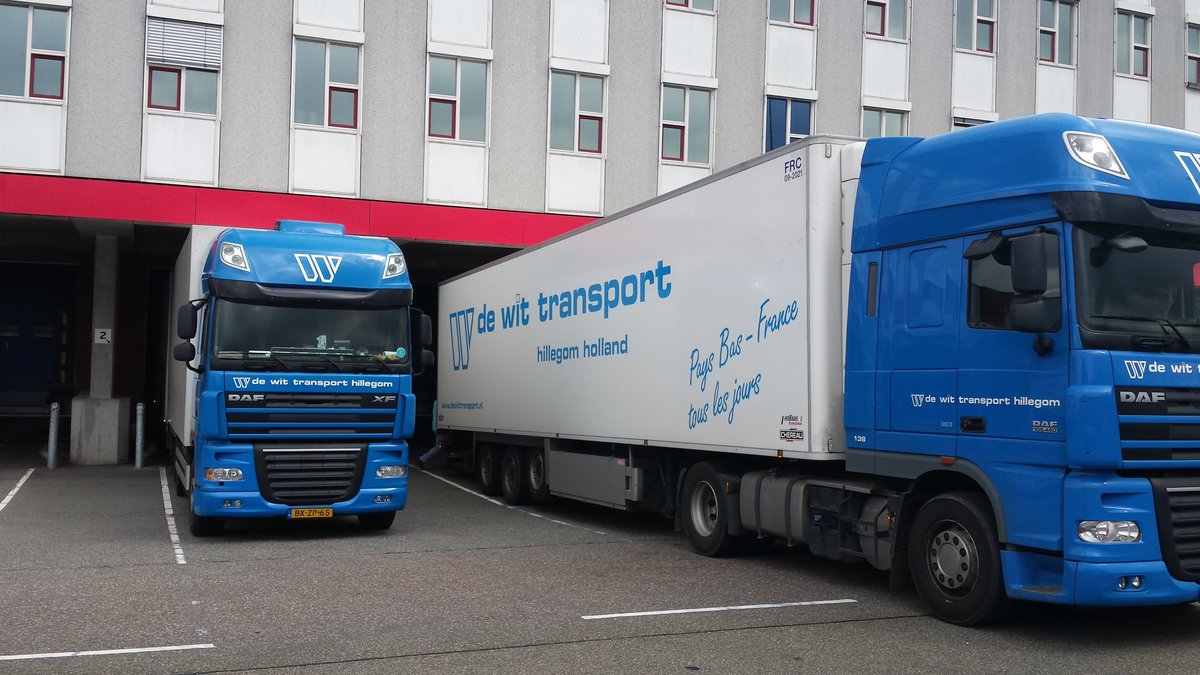 Phase4U's tweet image. Leuk om je klant De Wit #Transport in de operatie tegen te komen....