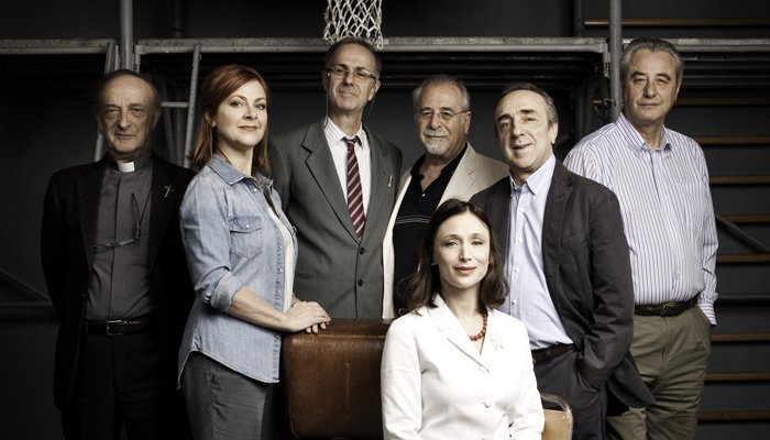 Dal teatro al cinema e ritorno, "La Scuola" di Silvio Orlando bit.ly/1TFHHNw #lascuola <a href="/TeatroQuirino/">Teatro Quirino</a>