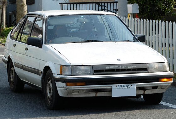 スプリンターZX この車ほど走ってきて驚愕した車はないかも
