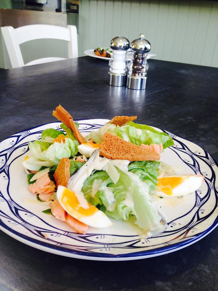 We are officially open! Fresh Scottish seafood. <a href="/LussSmokehouse/">Luss Smokehouse</a> produce seen here in our Smoked Salmon Caesar Salad