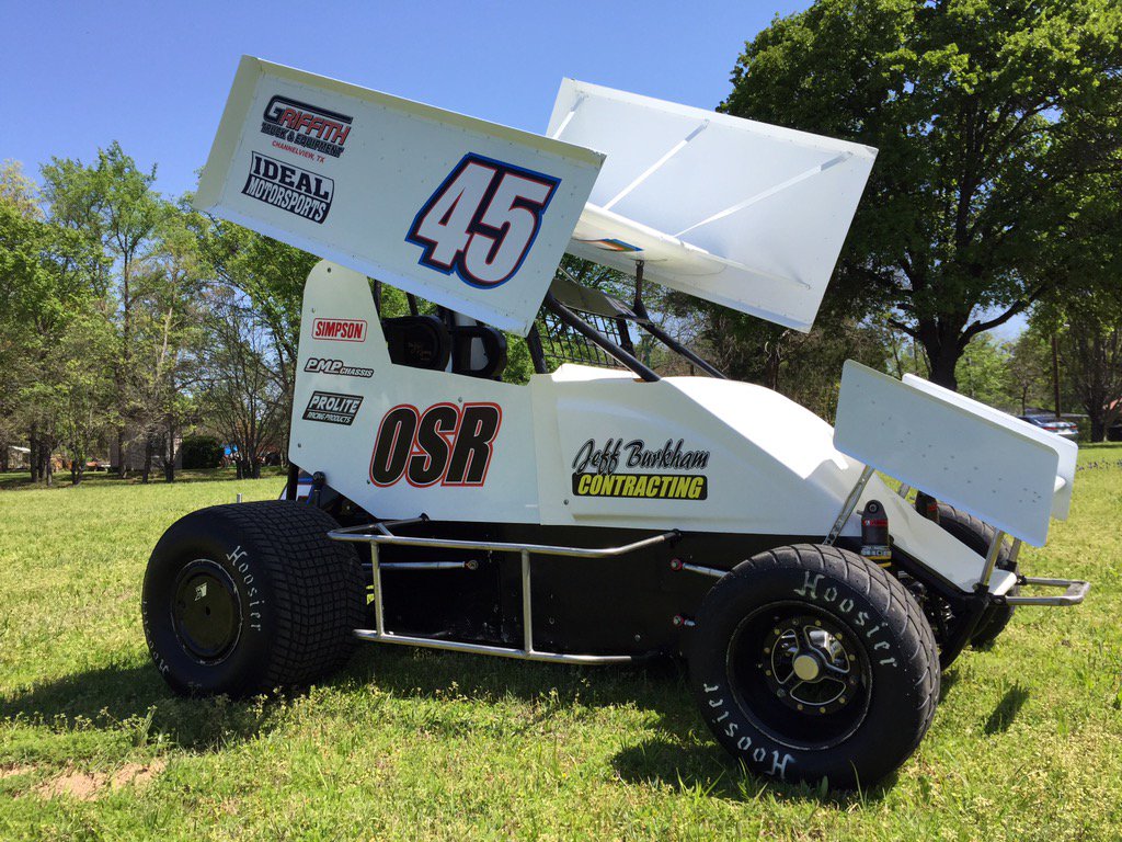 burkham45's tweet photo. Casey will be racing at RPM in Crandall, Tx tonight! @Burkham18 @PMPChassis @LW_winglady @keizerwheels #ARSshocks https://t.co/013jptSkfB