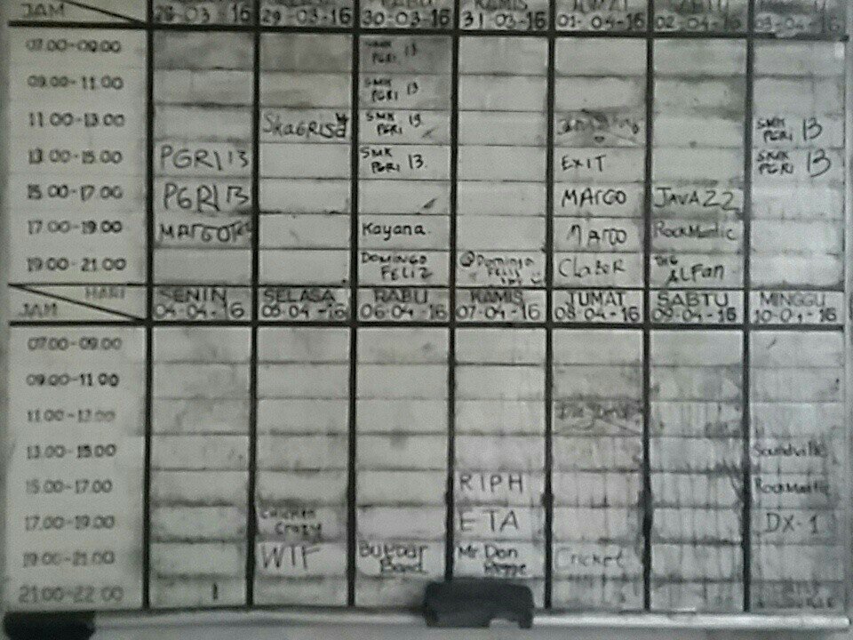 #Jadwal29 Sabtu 09 April dan 10 April yg mau #Booking ayo monggo (@ Studio 29 Surabaya) swarmapp.com/c/8w6Y018sKXQ