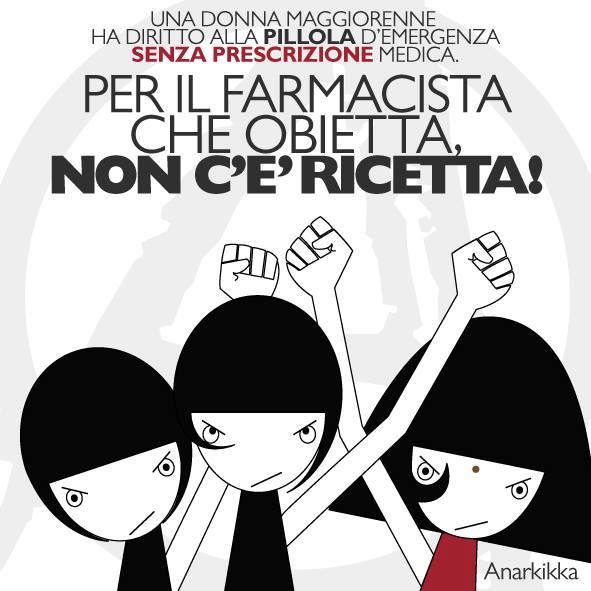 bibispiga's tweet photo. #ObiettiamoLaSanzione invita i farmacisti al rispetto delle regole su #contraccezionedemergenza @mandelli_andrea https://t.co/gp8rSTd30N