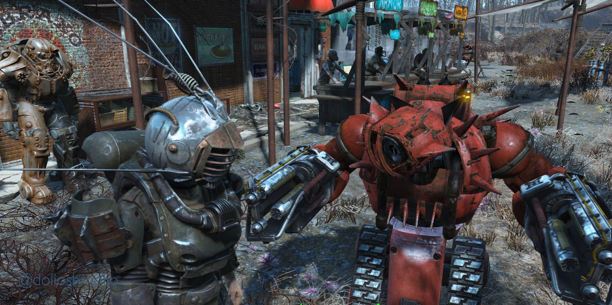 dolioshmolio's tweet image. @Fallout I❤️ #Automatron &amp;amp; I❤️ #Ada.🤐Don&apos;t tell Curie, or Cait,... or Strong ;) #Fallout4
