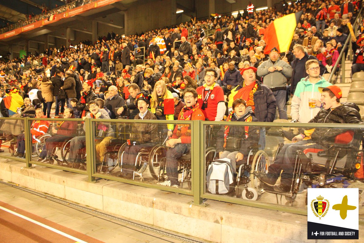 Het Belgisch voetbal steunt @cafefootball action week. Info: bit.ly/1UN2WOS #tousensemble #TotalAccess