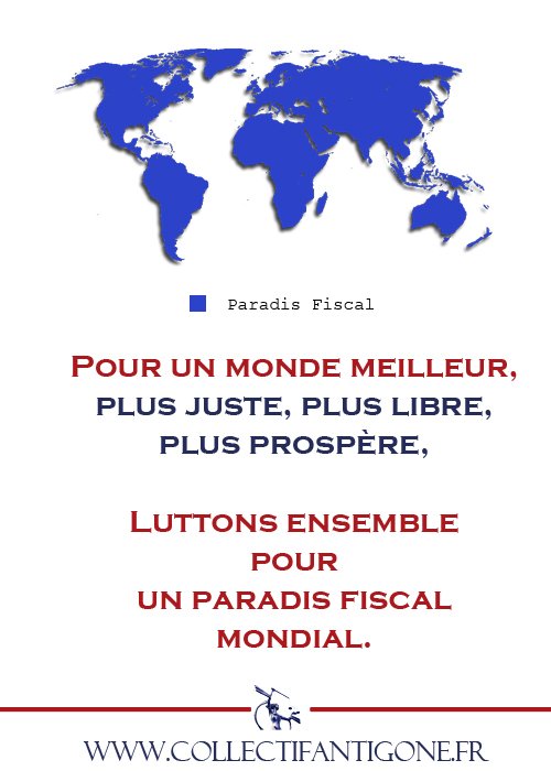 #NuitDebout #panamapapers 
Luttons ensemble pour un paradis fiscal mondial.