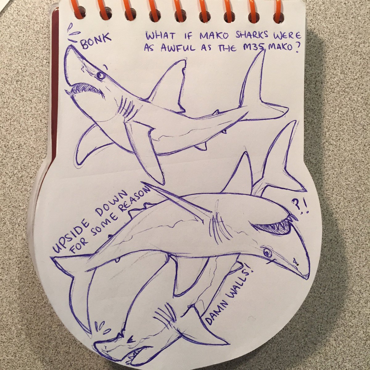 What do you get when you're a shark nerd playing Mass Effect a 3rd time? Makos. Being awful. (It's a crap vehicle)