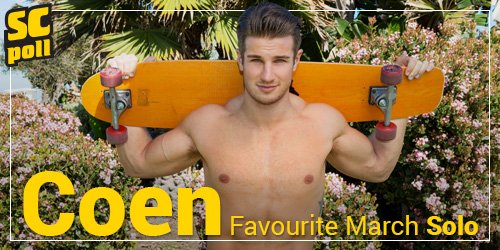 Poll Result: Coen won by a landslide! --> https://t.co/Mzhgm1tL58 #Gay #Gayporn #SoloStar https://t.