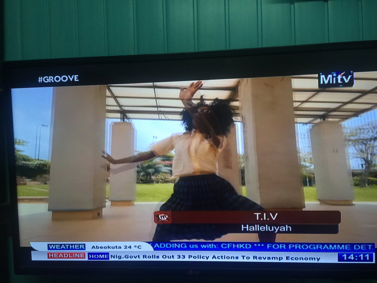 OmotolaniAkotun's tweet photo. @MonsterMuziQ Np- Halleluyah by @tivdance on #Groove @MiTVLagos dstv255  with @iambabiemonster cc @akinalabifilms https://t.co/K9PFt5X1JA