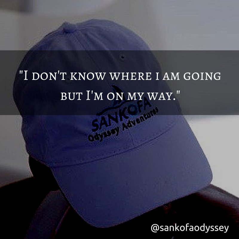 sankofaodyssey's tweet photo. "I don't know where i am going but I'm on my way." – Carl Sagan #TravelQuotes #Travel
#PopHours
#TWDFinale https://t.co/bYn6RFhsiE