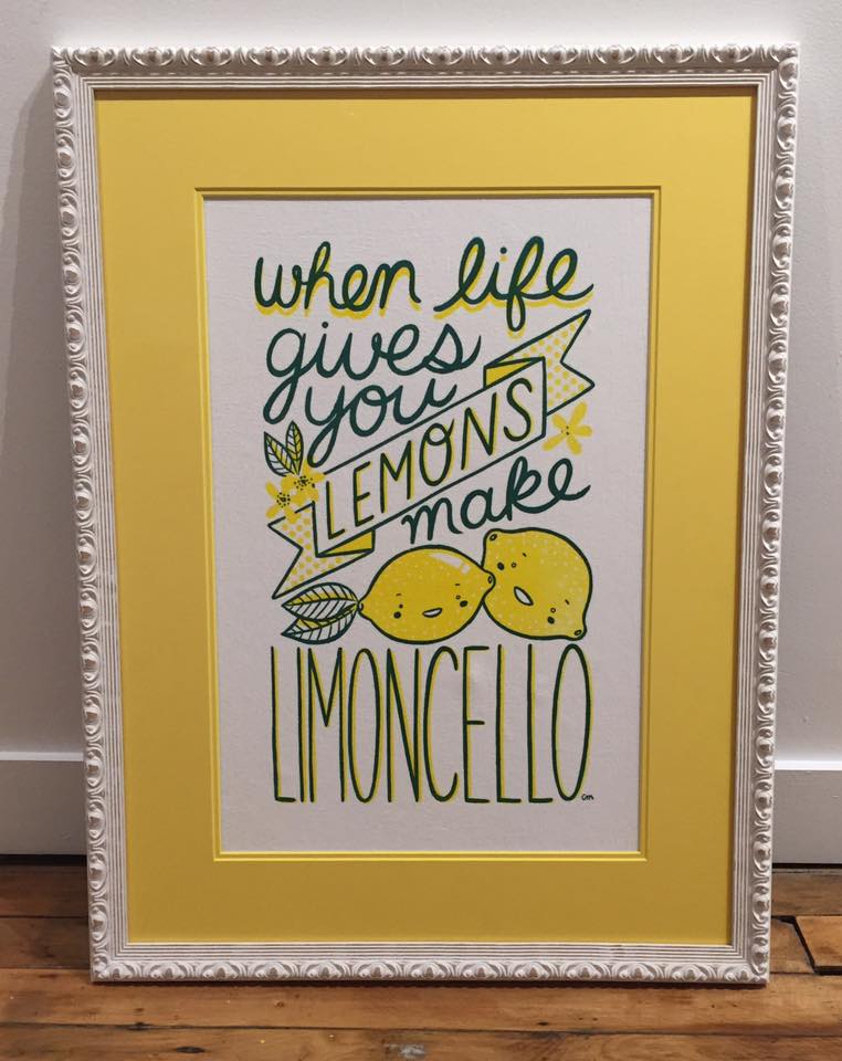 dimensionscf's tweet photo. Before &amp; After of recent #customframing. #framingTO #customframingTO #limencello #homedecor #interiordesign #decor https://t.co/Z4LkDawAFG