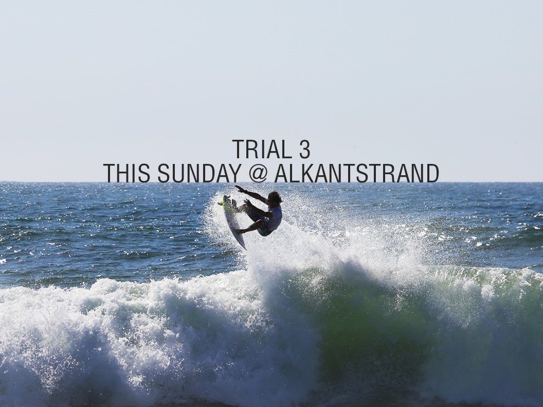 The 3rd and FINAL uThungulu Surfing trials take place this Sunday 10 April at Alkantstrand #surfing #sachamps
