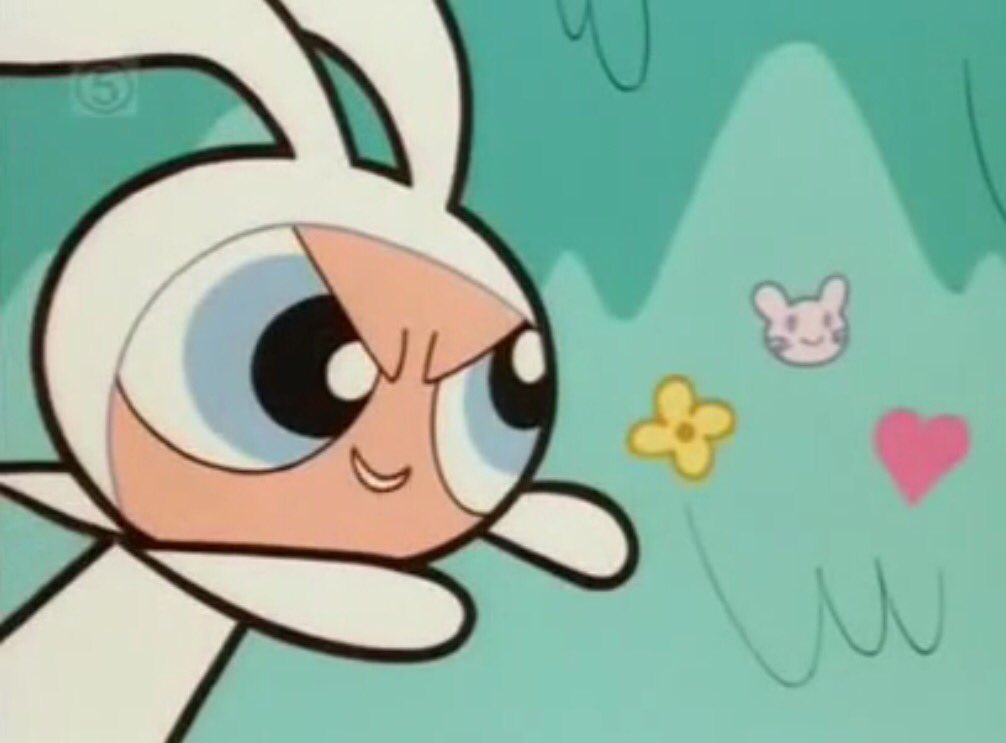 LindaUrdiales's tweet photo. Yo tratando de salvar el mundo. #harmonybunny #happystickers #conejitaarmonía #ppg https://t.co/H5l1H2iGFg