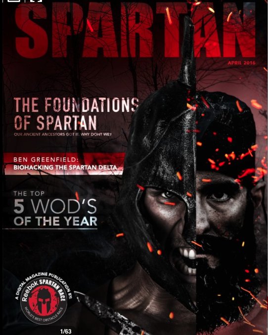 ObstacleGuard's tweet image. Spartan Digital Mag...Chk it out! goo.gl/VhnymU #ocr #fitfam #spartanup #crossfit #trailrunning #stfu