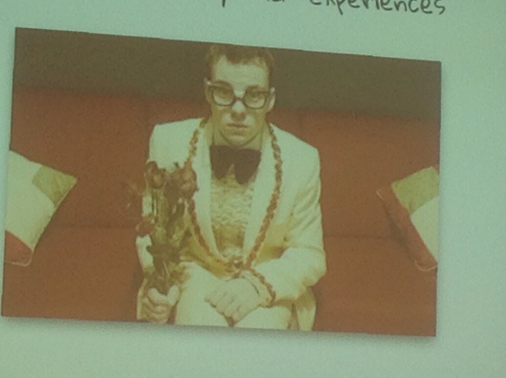 joningham's tweet photo. Human language we use influences the experience we create, ie let's not talk about the 'user'! #SWDS16 https://t.co/PjXvnvUBHf