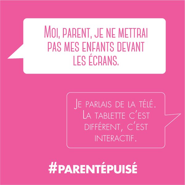 Il y a les beaux principes. Et la réalité. #moiprésident #parentépuisé