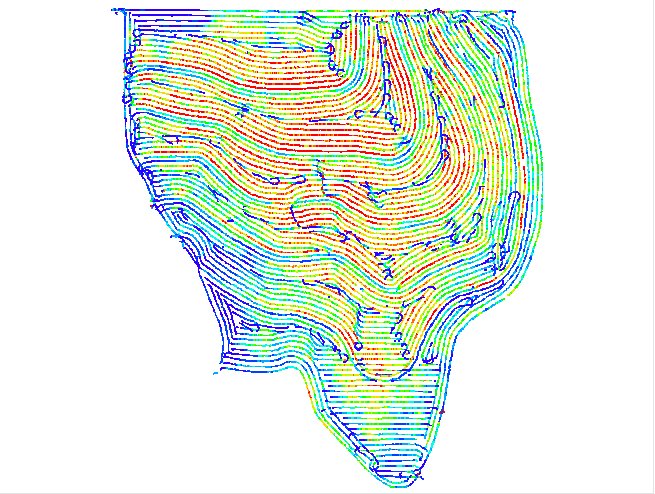 SpacePlowboy's tweet image. Proper flow delay settings impact decisions. Different automated tools shown here. #precisionag #yielddata #agdata