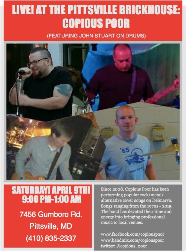 copious_poor's tweet image. This Saturday!